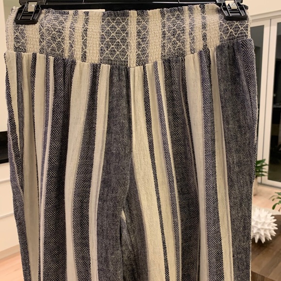 Ivy & Main, extra sm, blue and white stripe pant - Picture 8 of 11